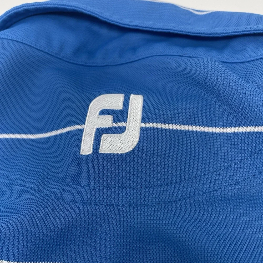 FootJoy Las Vegas Paiute Golf Resort Men's Blue Short Sleeve‎ Polo Size Large